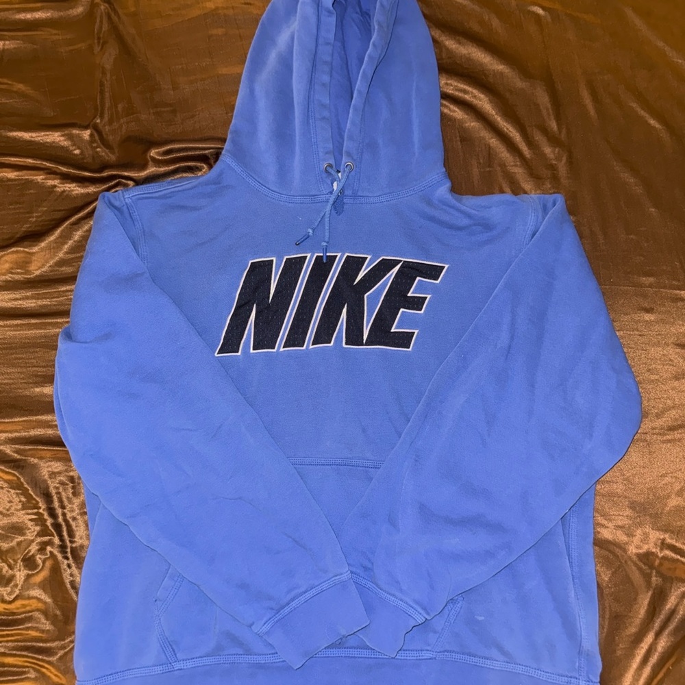 Nike Men's Blue Hoodie Sweater